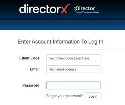 A screenshot of a login form
Description automatically generated